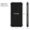 Smartphone Rugged Android 11 ROM 128GB/8GB RAM /Wifi/Bluetooth/LTE IP68, certificación MIL-STD-810G - Imagen 5