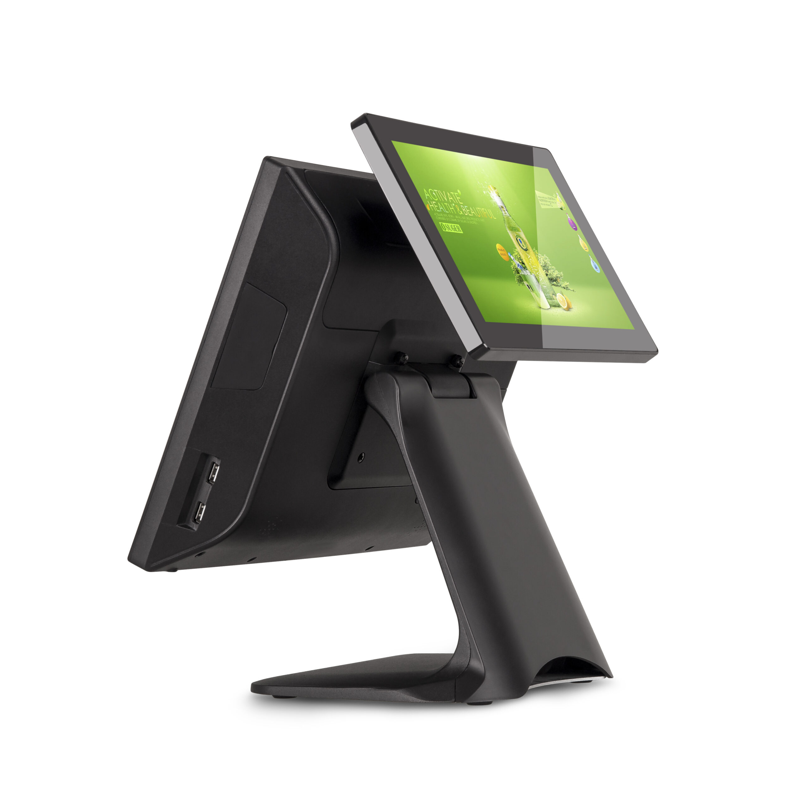 ALL IN ONE TOUCH 15"  Intel© Celeron© J1900 Disco SSD 120GB/4GB RAM (Wifi+Bluetooth) Pantalla cliente LED de 10"